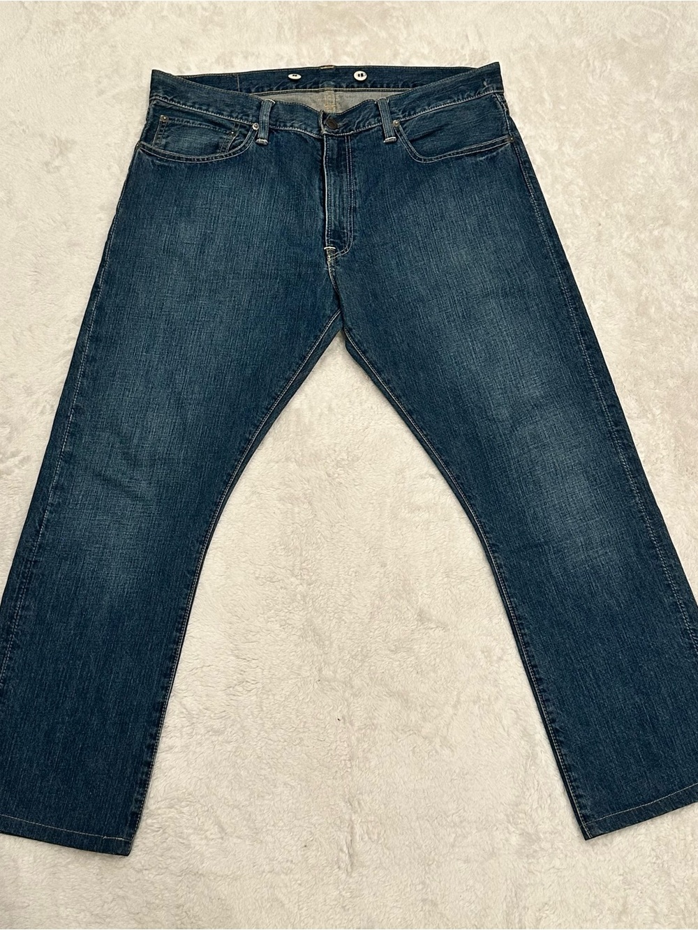 Ralph Lauren Men's Dark Indigo Straight Jeans